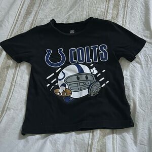 NFL Black Colts Kids Tee
